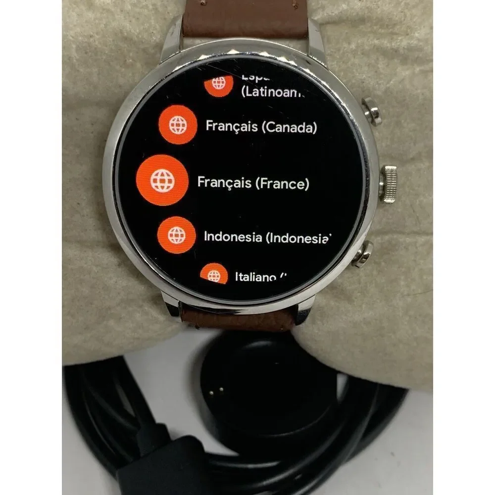 Fossil Gen 4 Authentic Digital Dial Smart Watch Custom Band FTW6018 BA156